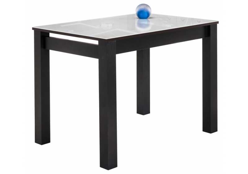 Стол стеклянный Раймунд венге (70x77). 