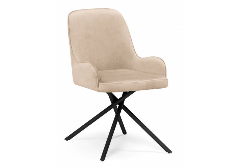 Стул на металлокаркасе Галтер MR-26 / черный (53x56x82). 