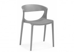 Пластиковый стул Градно жесткий серый (50x58x75)