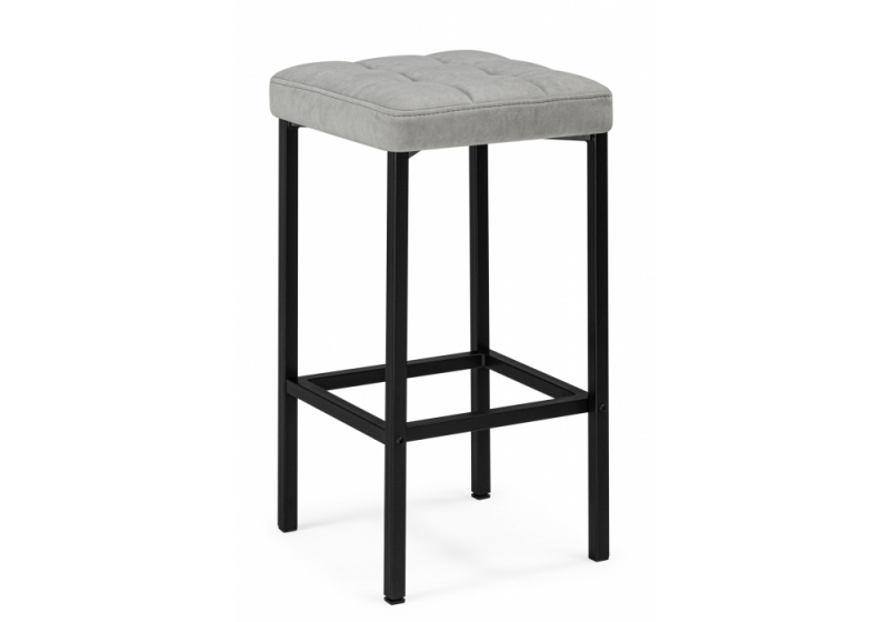 Барный стул Лофт мадера 20 / черный матовый (35x35x65). 