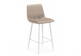 Барный стул Дани Мини бежевый (zd 210) / белый np (42x48x92)