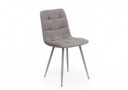 Стул на металлокаркасе Чилли латте / серый (44x50x87,5)