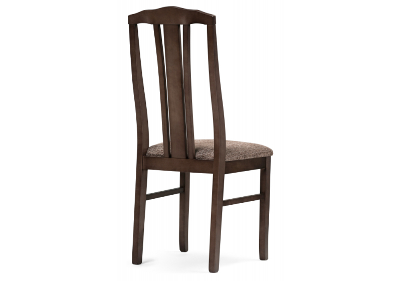Стул деревянный Исаро орех / мерц белый (41x50x99)