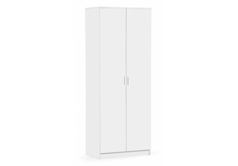 Шкаф Сантори белый текстурный (80x51x210). 